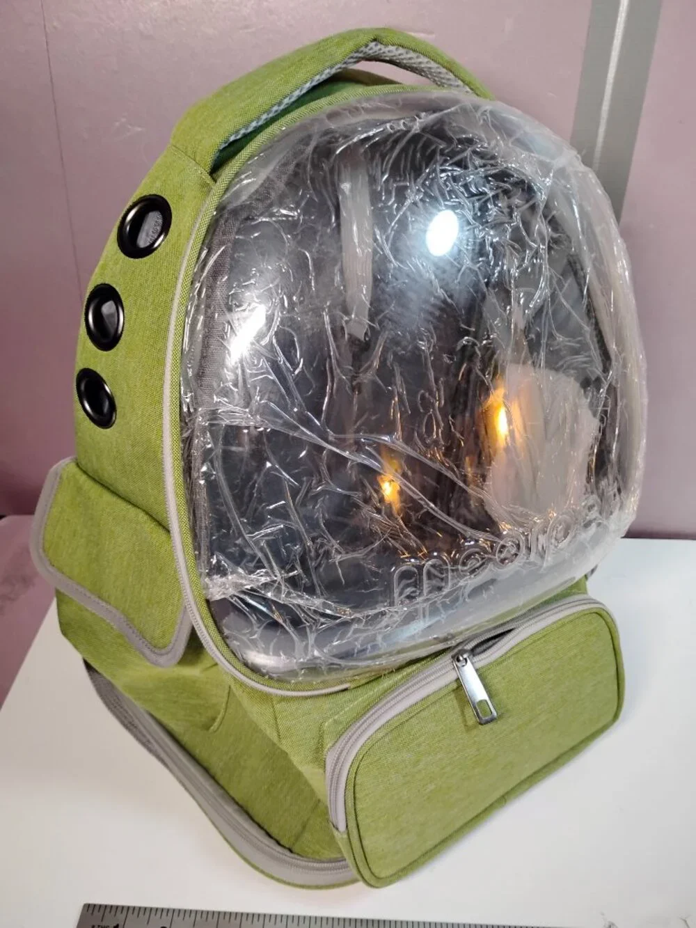 Cawypety Cat Backpack Carrier - Green